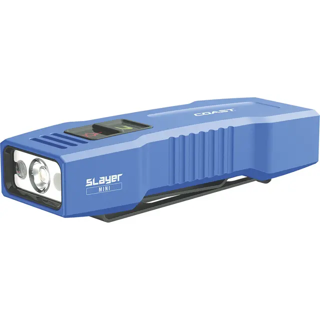 SLAY MINI RECHARGEABLE FLASHLIGHT- BLUE