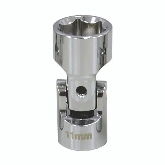 1/4'' DRIVE 11 MM 6 POINT STUBBY UNIVERSAL SOCKET