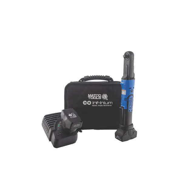 16V CORDLESS INFINIUM™ 3/8" DRIVE QUICK SWITCH RATCHET KIT - BLUE