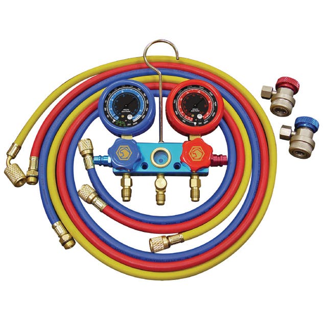 R134A ALUMINUM GAUGE SET AC13472A Matco Tools