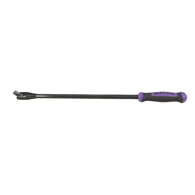 1/2" DRIVE 24" LONG BLACK CHROME BREAKER BAR - PURPLE