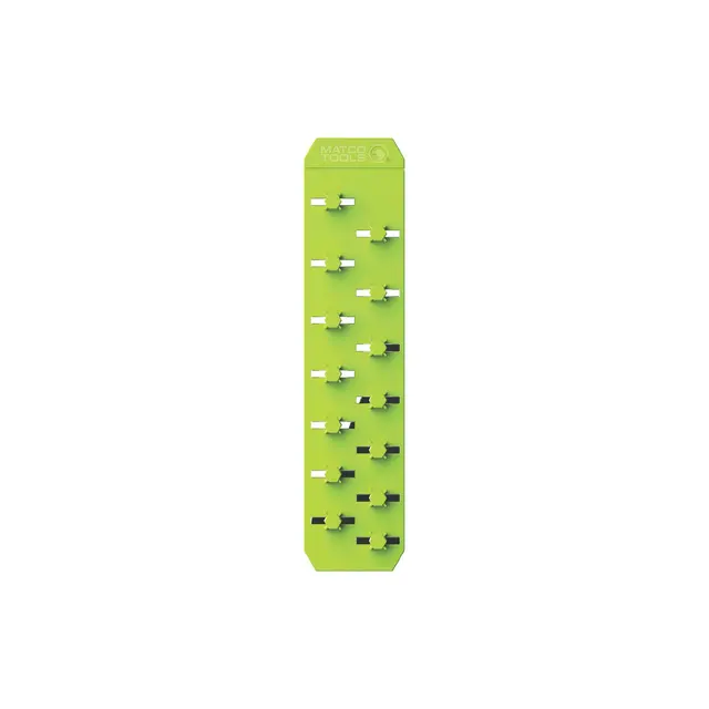 MAGNETIC 1/2" SOCKET RAIL - GREEN