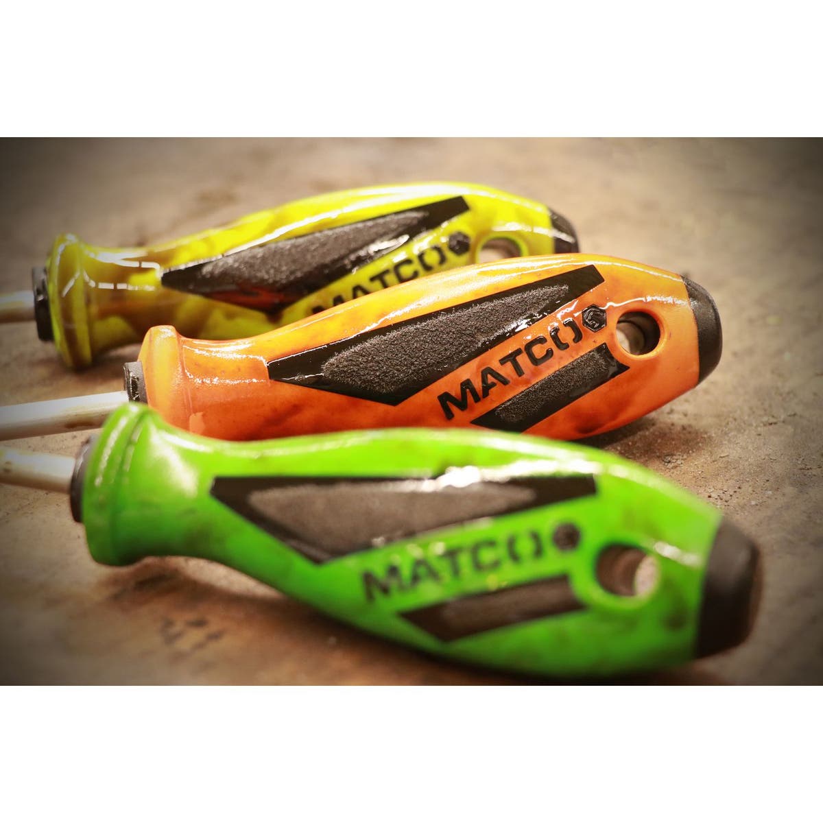 5 PIECE TOP TORQUE II™ SCREWDRIVER SET GREEN SSPCG5CA Matco Tools