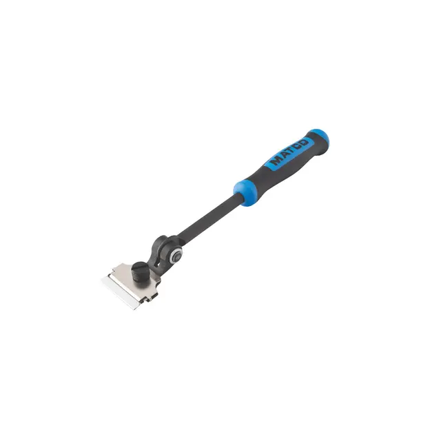 INDEXING RAZOR SCRAPER WITH 10 BLADES - BLUE