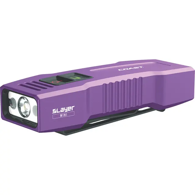 SLAY MINI RECHARGEABLE FLASHLIGHT - PURPLE