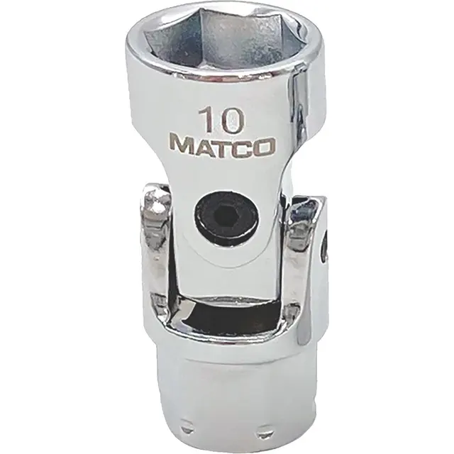 1/4" X 11MM DUAL DRIVE 10MM METRIC SPRING LOADED UNIVERSAL SOCKET