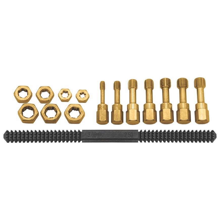 15 PIECE METRIC THREAD RESTORING SET TDK15 Matco Tools