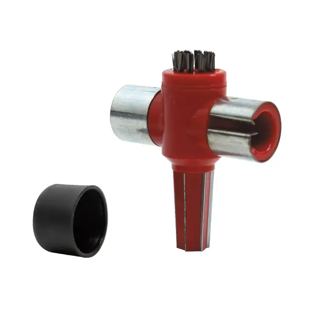 FOUR-IN-ONE BATTERY POST, CABLE END CLEANER