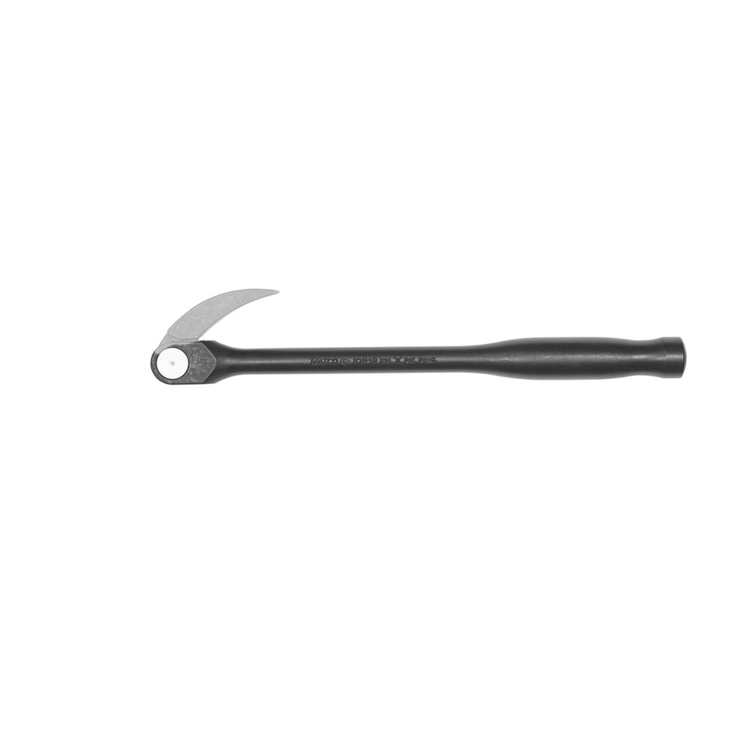 12" LONG INDEXABLE PRY BAR WITH METAL HANDLE