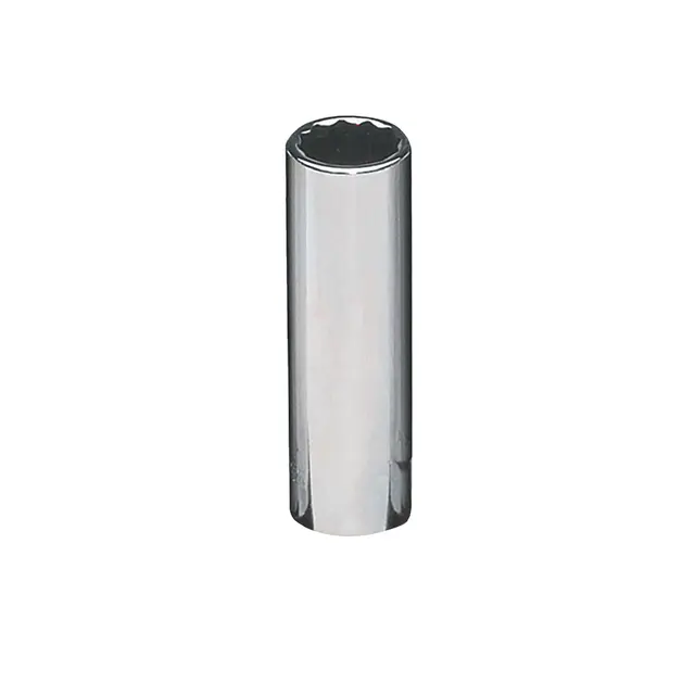3/8" DRIVE 15MM METRIC 12 POINT DEEP CHROME SOCKET