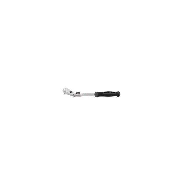 1/4" DRIVE 7-3/4" EIGHTY8 TOOTH LOCKING FLEX RATCHET WITH ERGO HANDLE - SHADOW GRAY