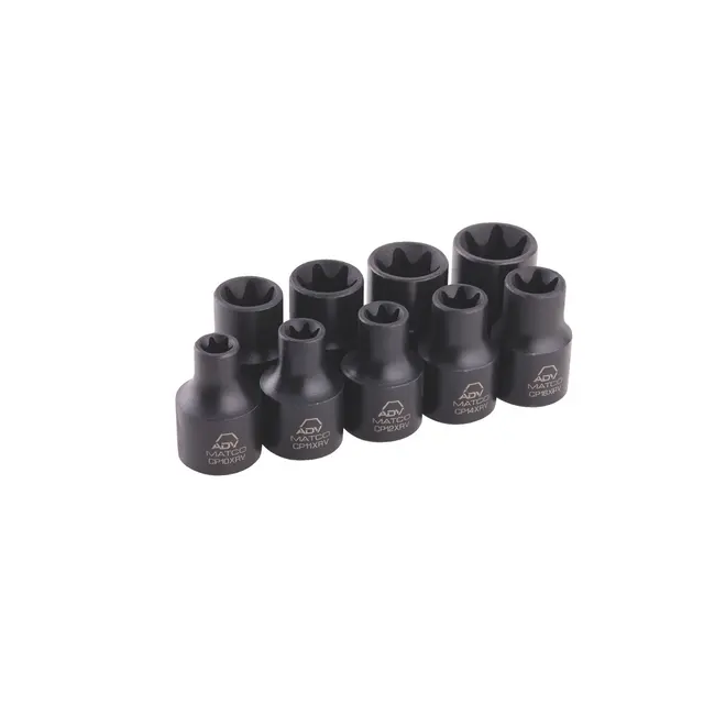 9 PIECE ADV INVERTED TORX® SOCKET SET