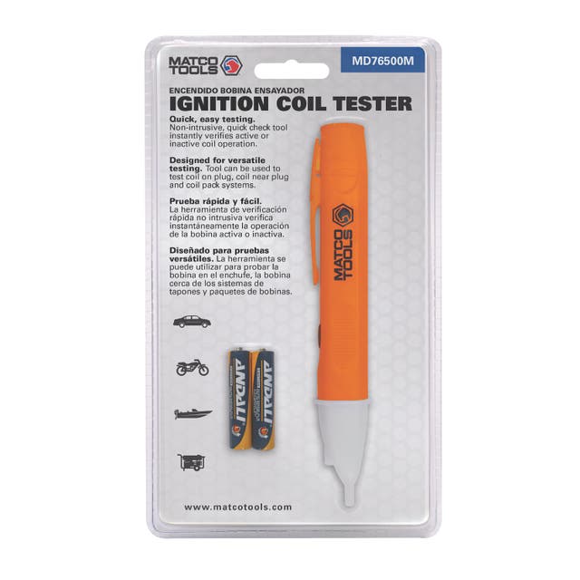 IGNITION COIL TESTER ORANGE MD76500M Matco Tools