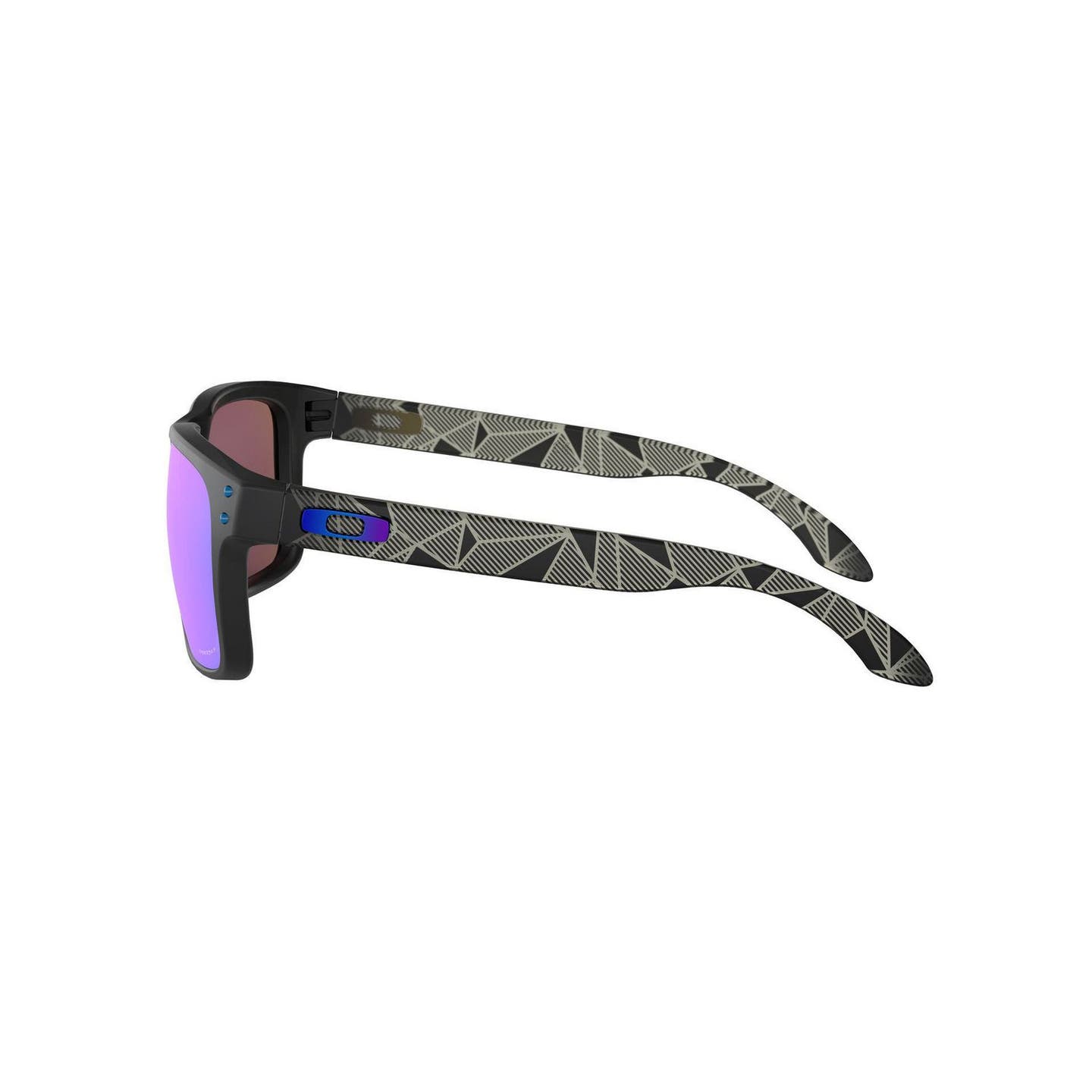 HOLBROOK™ MATTE BLACK PRIZMATIC WITH PRIZM™ SAPPHIRE POLARIZED
