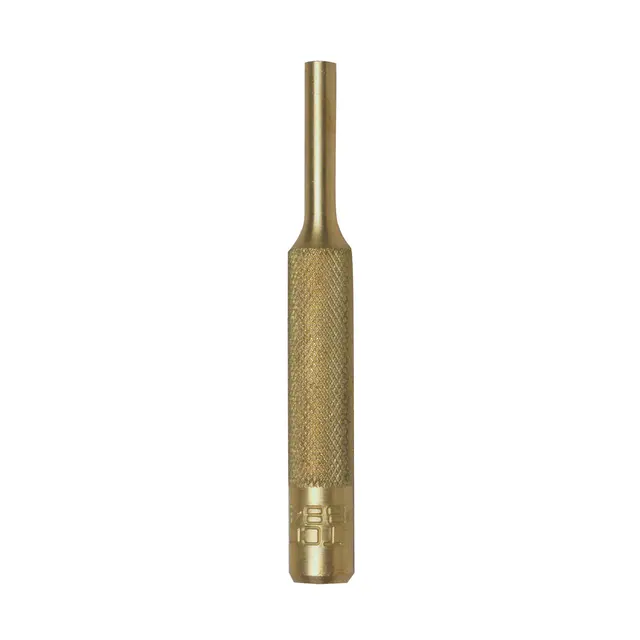 1/4", 4" LONG BRASS PIN PUNCH