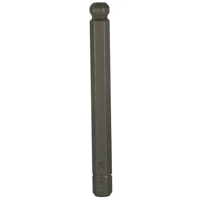 3/8" DRIVE 1/4" SAE MID-LENGTH BALL HEX REPLACEMENT BIT