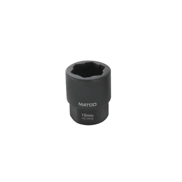 15MM 3/8” DRIVE HEX GRIP IMPACT SOCKET
