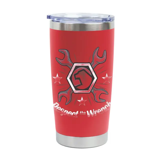 RESPECT THE WRENCH TUMBLER