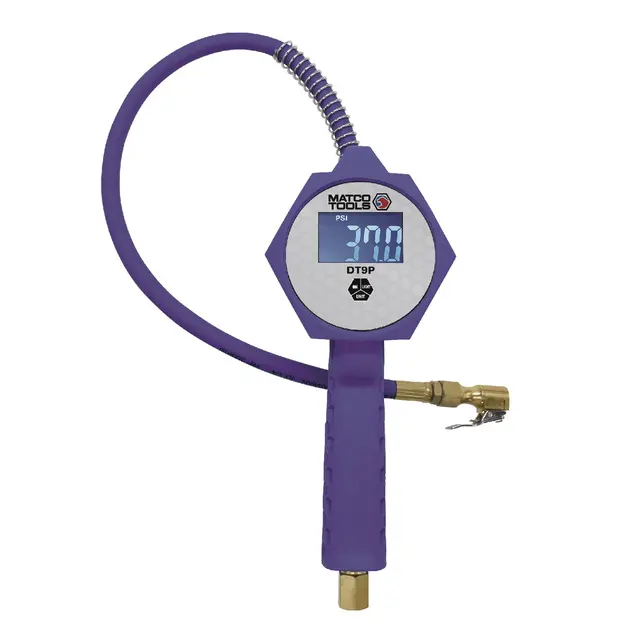 RECHARGEABLE DIGITAL TIRE INFLATOR - PURPLE