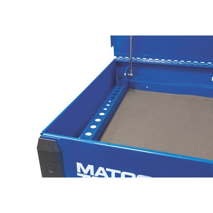 49” x 25” MSC5 POWERED TOOL CART (BLUE/CHROME)