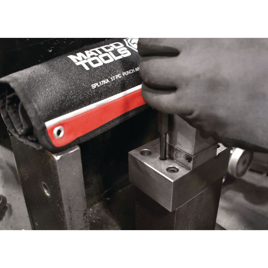 17 PIECE PUNCH AND CHISEL SET SPL17KA Matco Tools