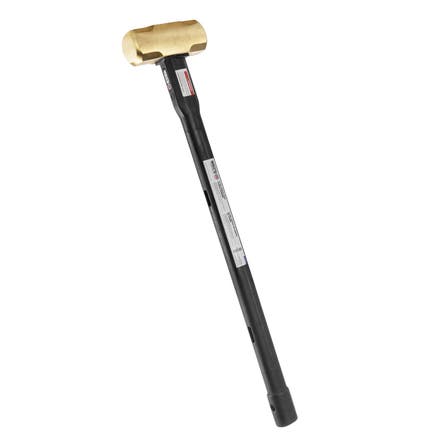 8 LB. BRASS HEAD HAMMER, 30"