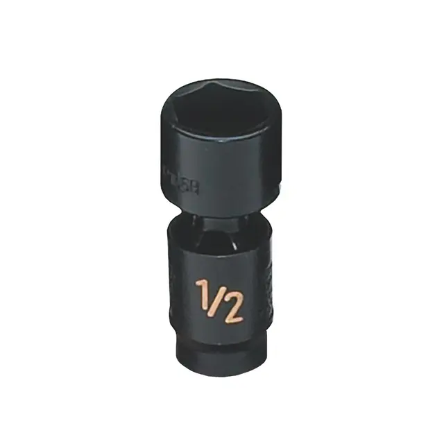 1/4" DRIVE 1/2" SAE 6 POINT UNIVERSAL IMPACT SOCKET
