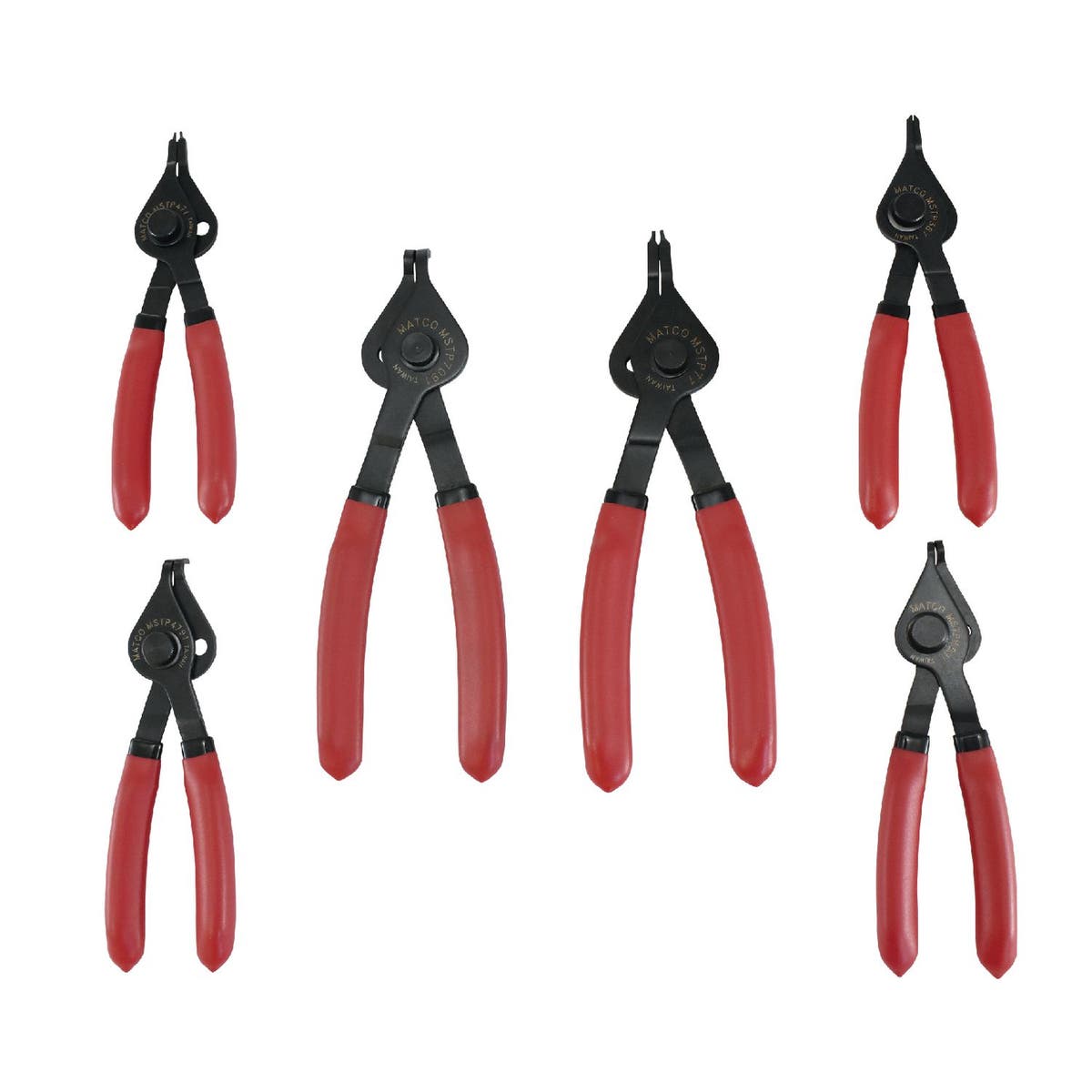 6PIECE SNAP RING PLIERS SET SMSTP6B Matco Tools