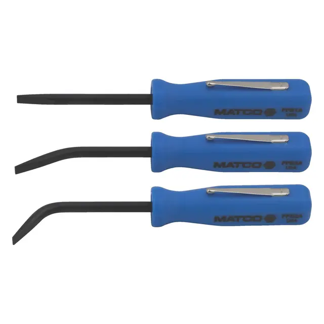 3 PIECE POCKET PRY BAR SET - BLUE