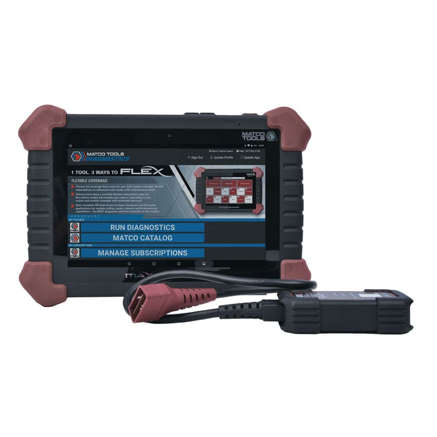 MAXIMUS FLEX PRO DIAGNOSTIC SCAN TOOL MDMAXFLEXPRO Matco Tools