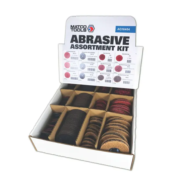 ABRASIVES TOOLBOX - 216 PCS
