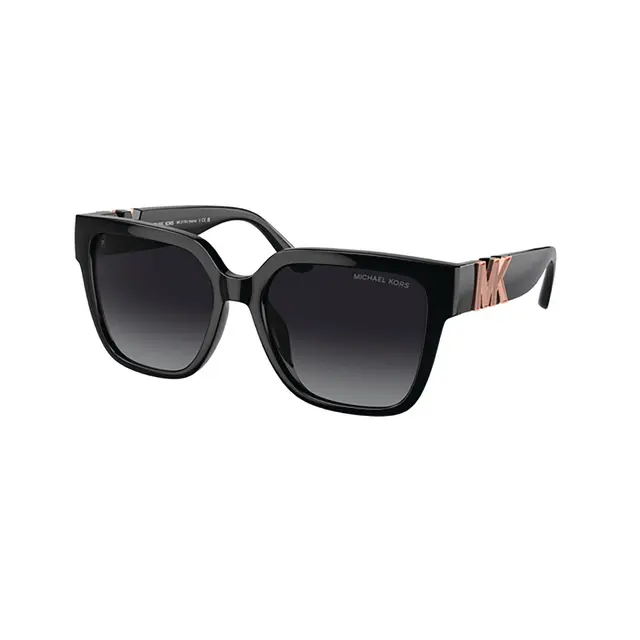 MICHAEL KORS KARLIE BLACK WITH BLACK/GRAY GRADIENT POLARIZED LENSES