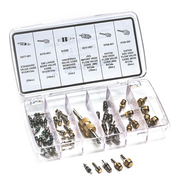 R-12 / R134A VALVE CORE ASSORTMENT