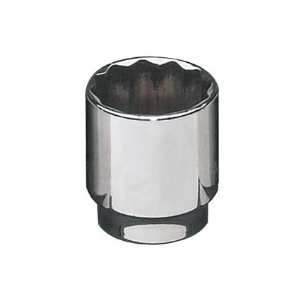 3/8" DRIVE 3/4" SAE 12 POINT CHROME SOCKET