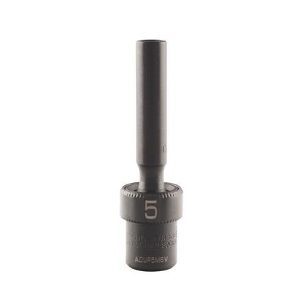1/4" DRIVE 5MM METRIC 6 POINT ADV DEEP UNIVERSAL IMPACT SOCKET