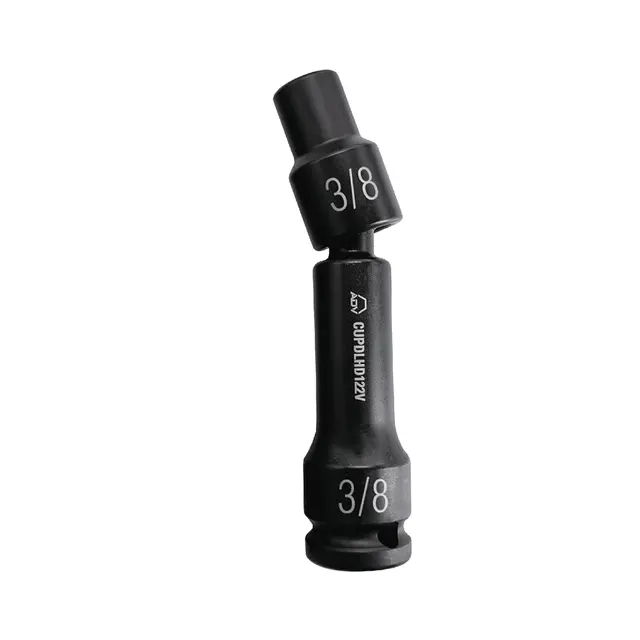 1/2" DRIVE 3/8" 12 POINT PINLESS HEAVY DUTY UNIVERSAL DRIVE LINE IMPACT SOCKET