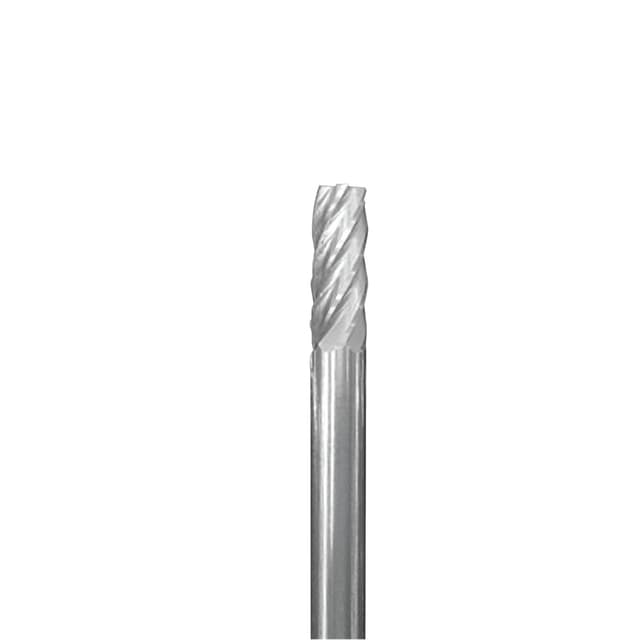 CYLINDER PLAIN END, 1/4" X 5/8" X 1/4", INOX CUT BURR