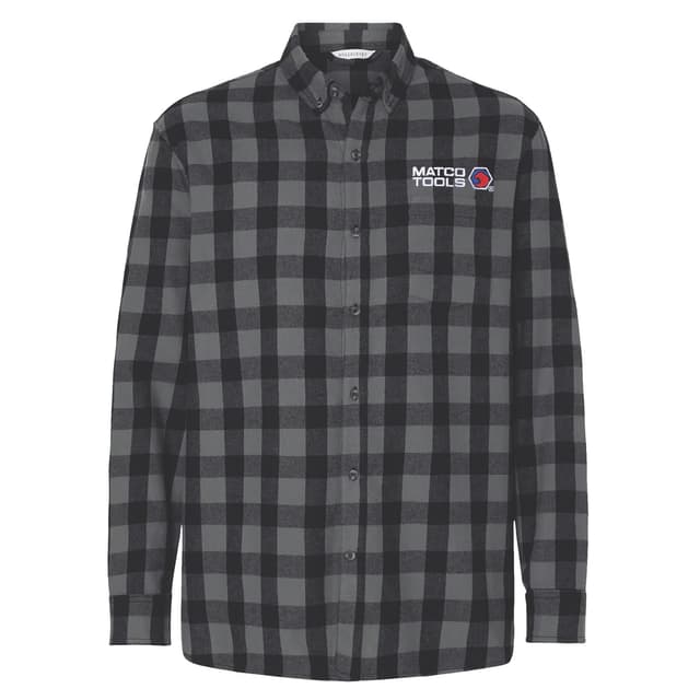 CHARCOAL/BLACK FLANNEL - XL
