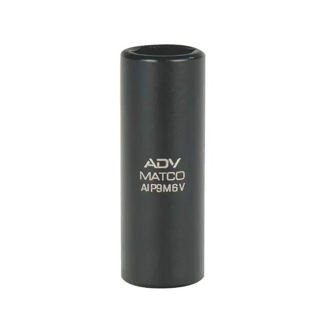 1/4" DRIVE 9MM METRIC 6 POINT MID-LENGTH IMPACT SOCKET
