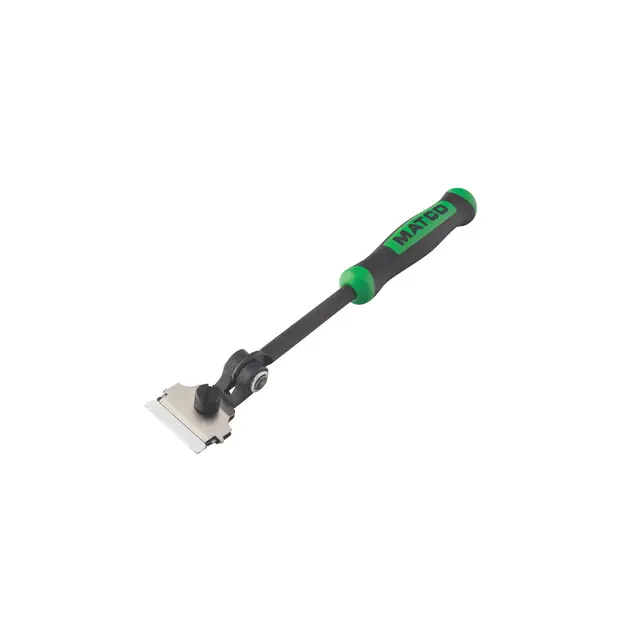 INDEXING RAZOR SCRAPER 10" WITH 10 BLADES - GREEN