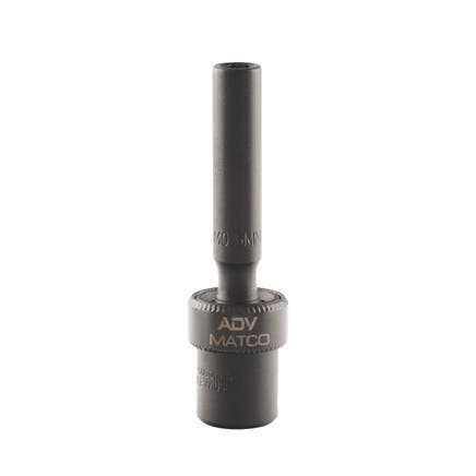 1/4" DRIVE 5MM METRIC 6 POINT ADV DEEP UNIVERSAL IMPACT SOCKET