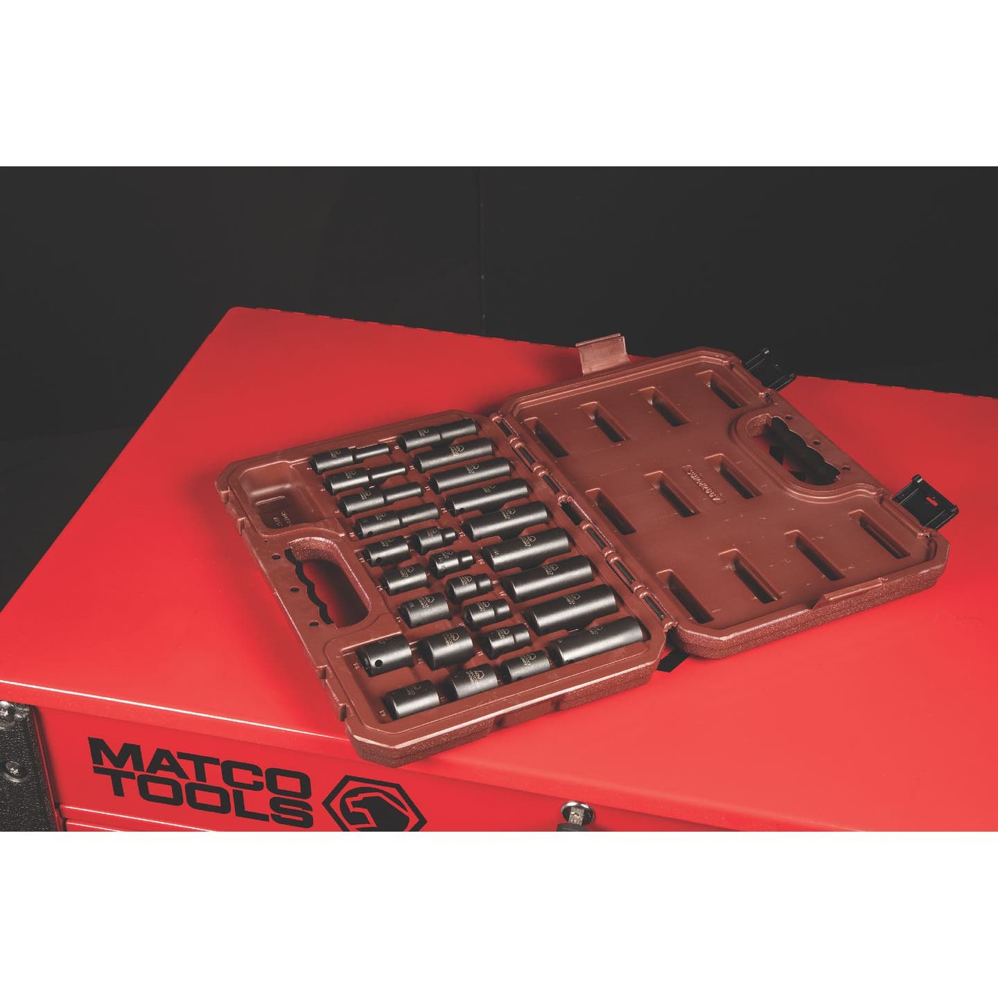 3/8" DRIVE 26 PIECE METRIC 6 POINT STANDARD AND DEEP ADV IMPACT SOCKET SET
