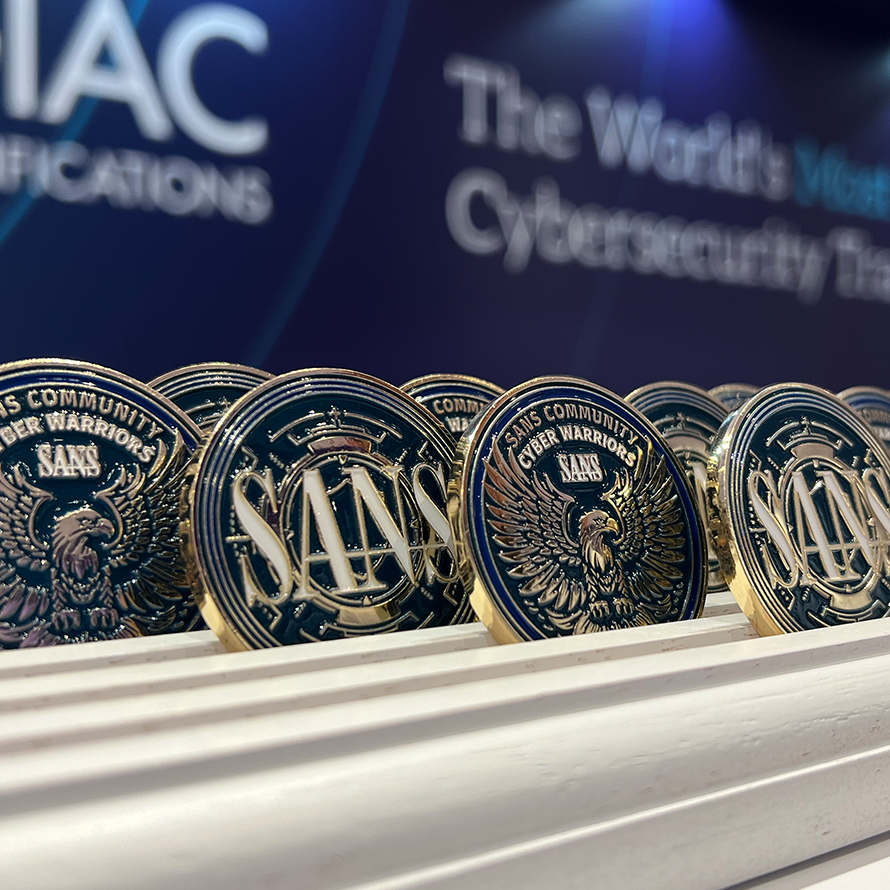 SANS Challenge Coins: The Ultimate Recognition to Elite Cybersecurity  Professionals | SANS Institute