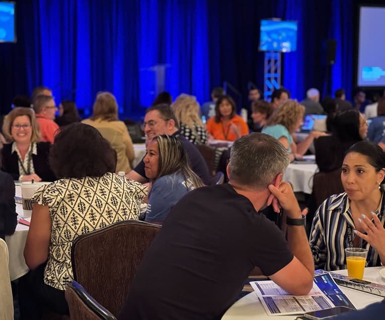 People Socializing in Summit Room