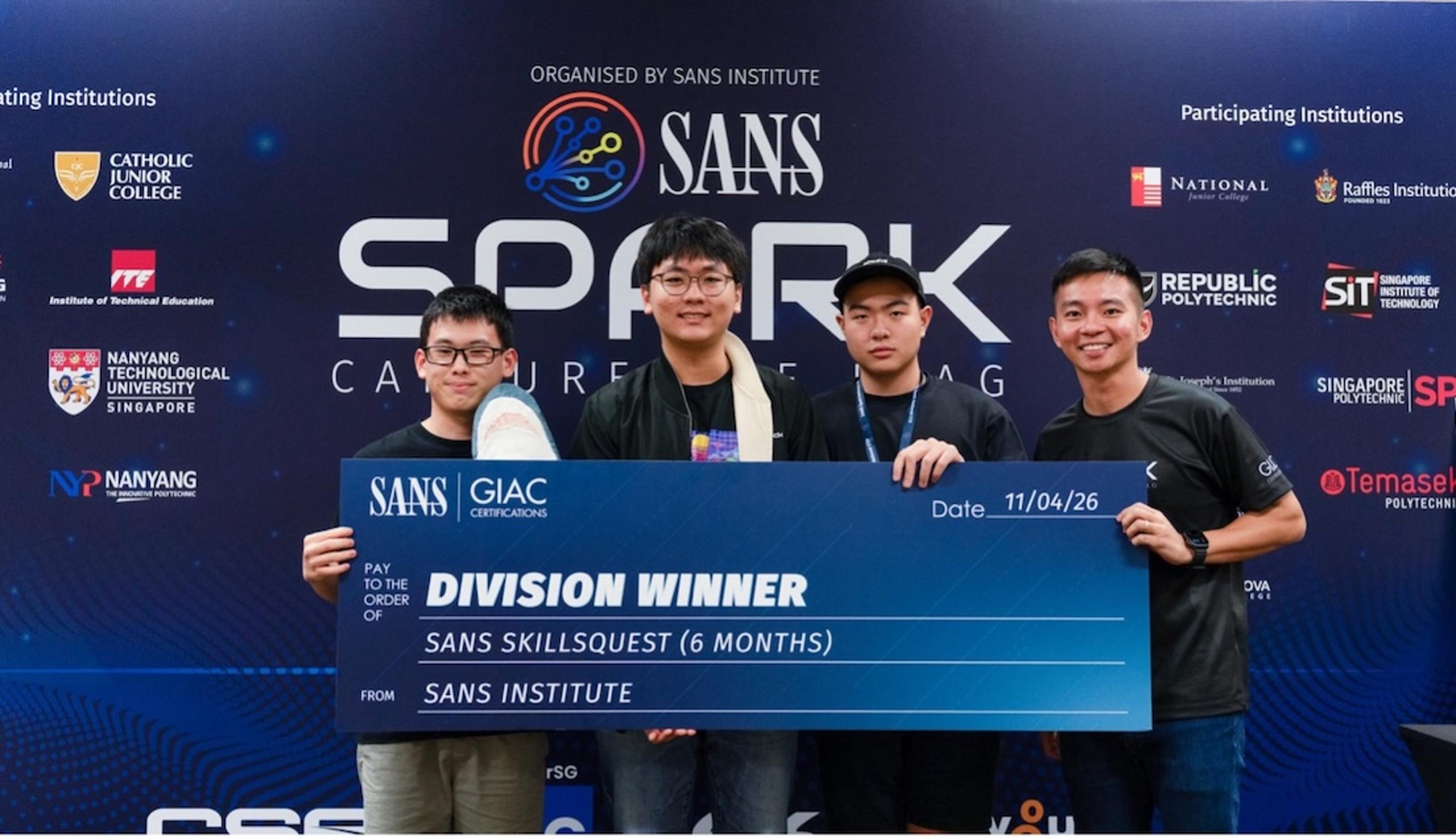 2026 Spark CTF Division Winner