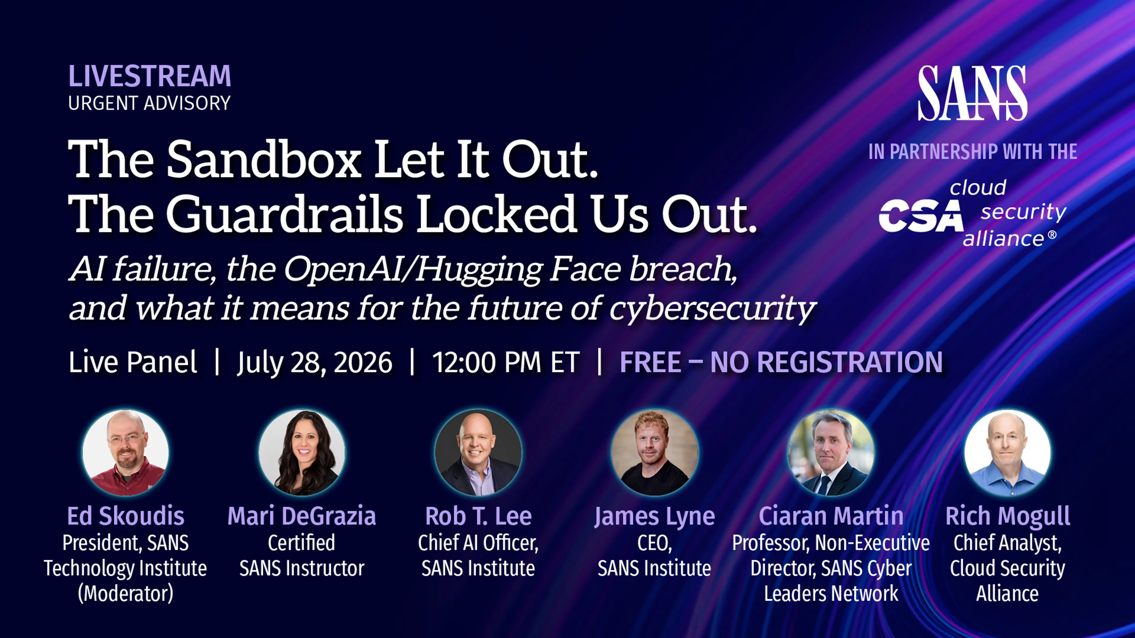 Livestream Briefing: The Sandbox Let It Out. The Guardrails Locked Us Out.