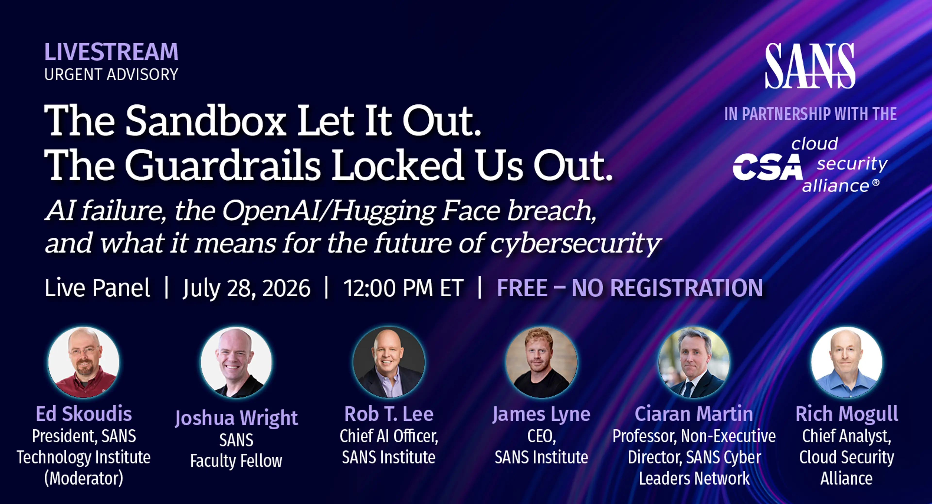 Livestream Briefing: The Sandbox Let It Out. The Guardrails Locked Us Out.