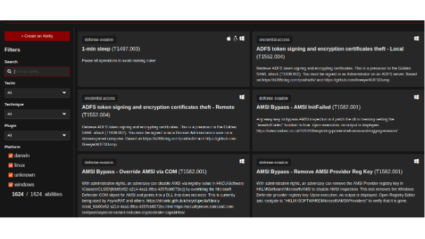 CALDERA Abilities Page