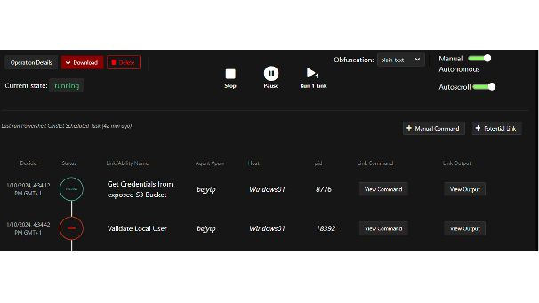 Linked Abilities Outputs