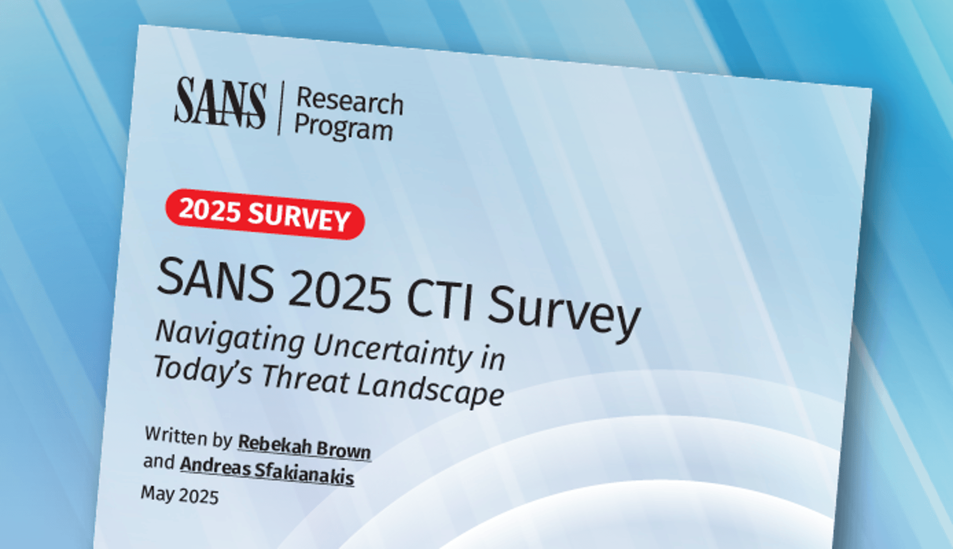 CTI 2025 Survey